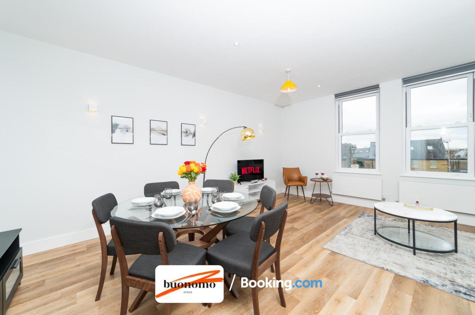 Two Bedroom Apartment At Buonomo Stays Short Lets & Serviced Accommodation Close To Wimbledon Tennis Courts Λονδίνο Εξωτερικό φωτογραφία
